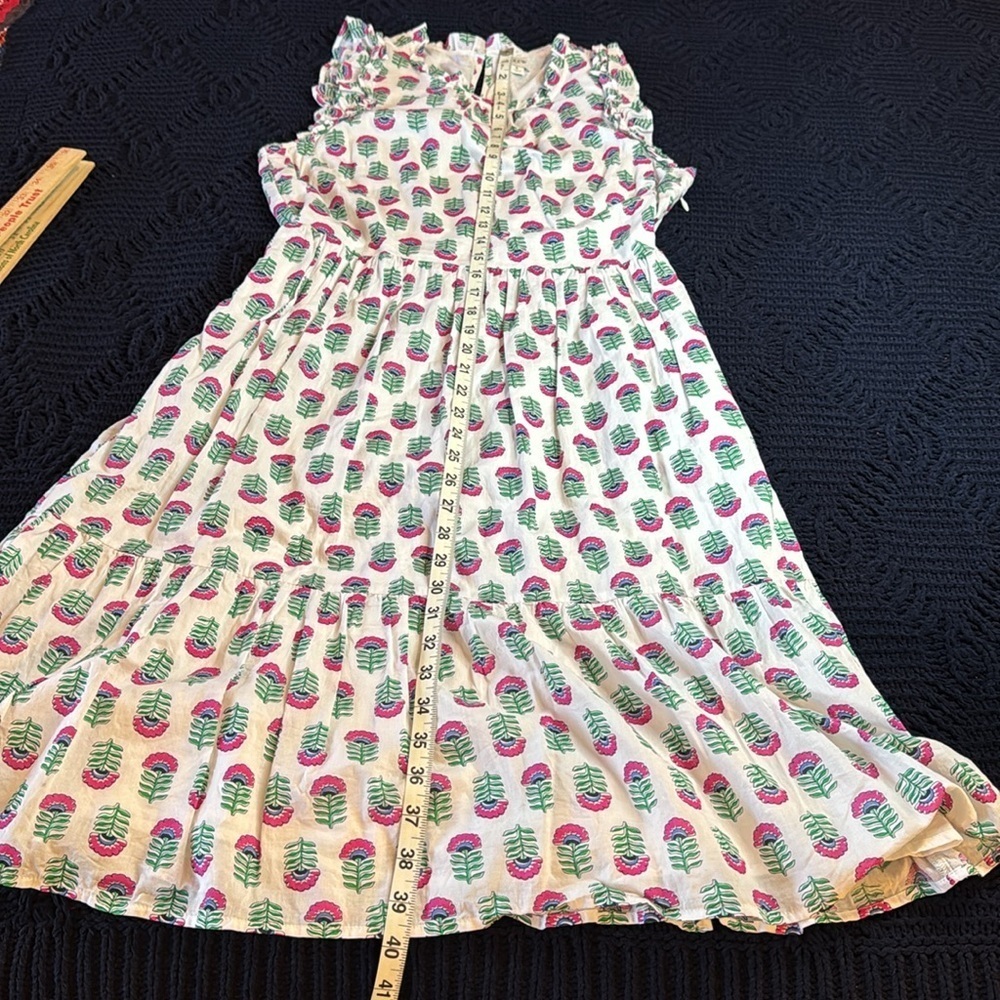 J Crew dress with flowers, women’s size 8 - Picture 11 of 15